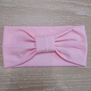 Handmade Charming Pink Bow Hairband for Kids